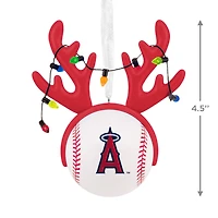 MLB Los Angeles Angels™ Reindeer Baseball Hallmark Ornament for only USD 12.99 | Hallmark