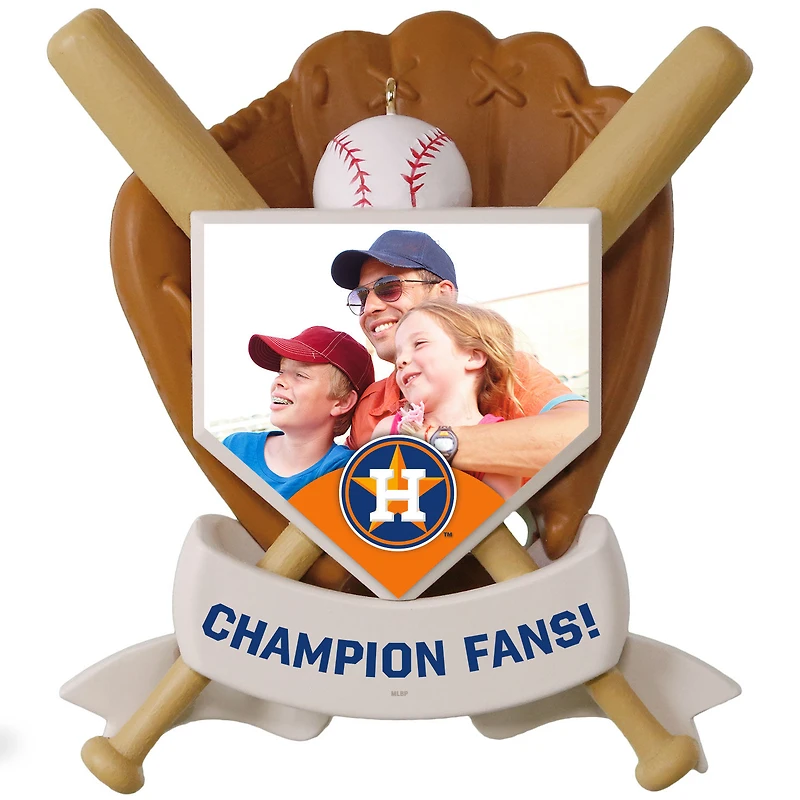MLB Houston Astros™ Baseball Personalized Ornament, Custom Photo and Text for only USD 30.99 | Hallmark