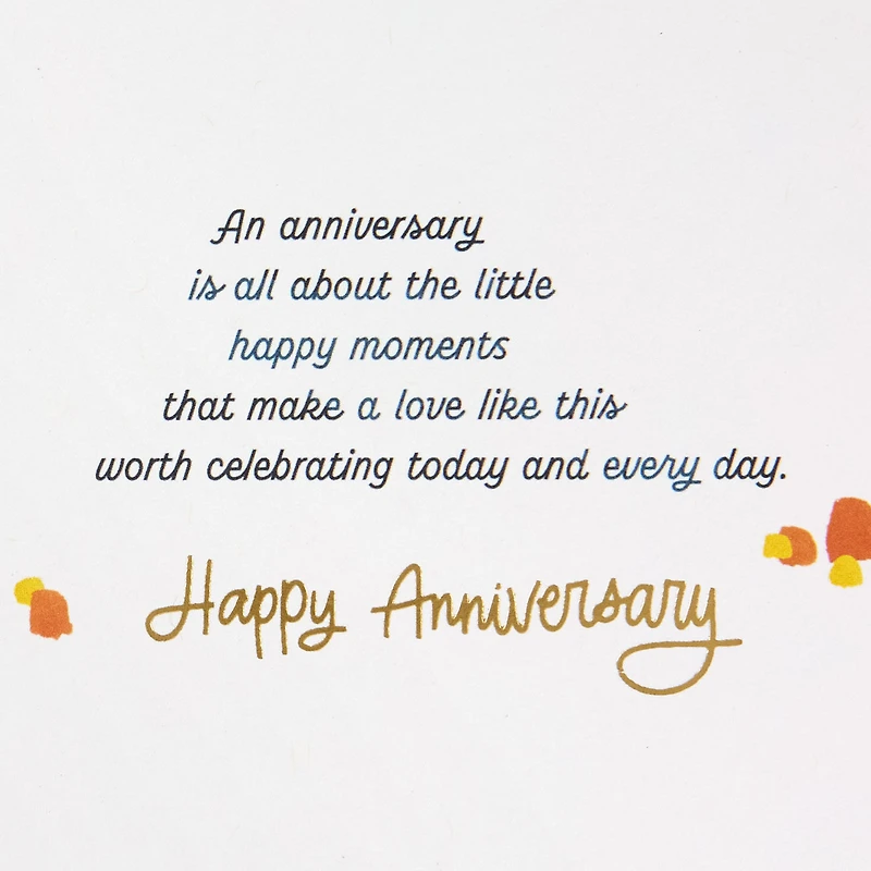 Little Happy Moments Anniversary Card for Grandson and Spouse for only USD 5.59 | Hallmark