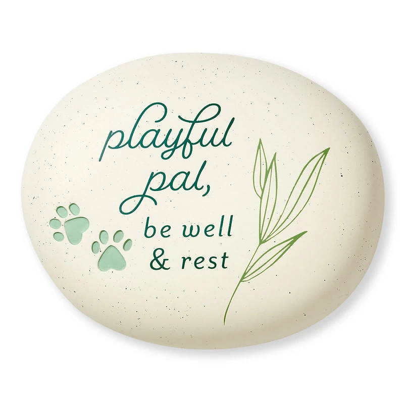 Playful Pal Pet Memorial Garden Stone for only USD 28.99 | Hallmark