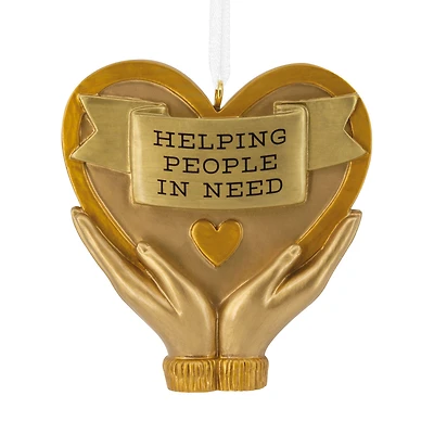 Helping People in Need Caregiver Hallmark Ornament for only USD 14.99 | Hallmark