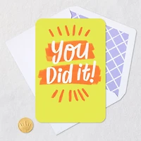 You Did It Congratulations Card for only USD 2.99 | Hallmark