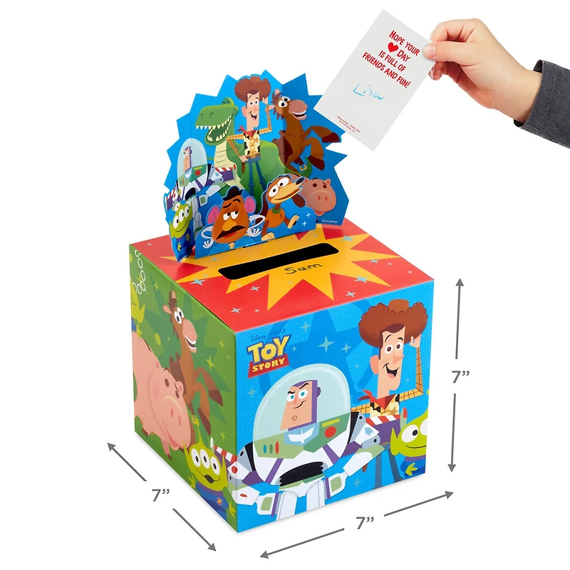 Disney and Pixar Toy Story Kids Classroom Valentines Set With Cards and Mailbox for only USD 14.99 | Hallmark
