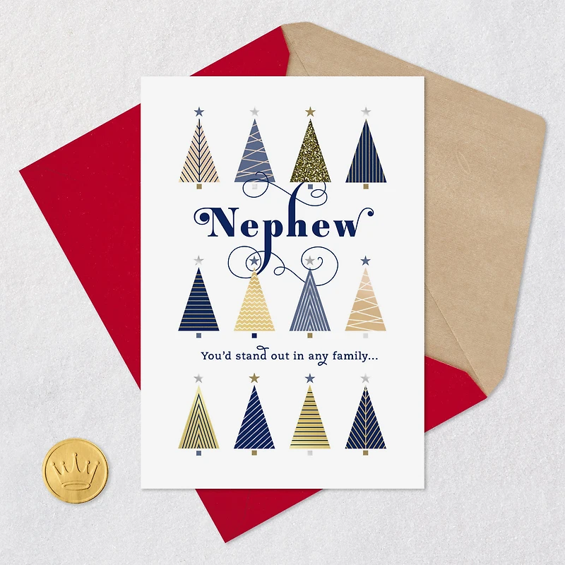 You'd Stand Out in Any Family Christmas Card for Nephew for only USD 5.59 | Hallmark