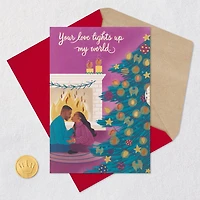 Your Love Lights My World Romantic Christmas Card for only USD 8.59 | Hallmark