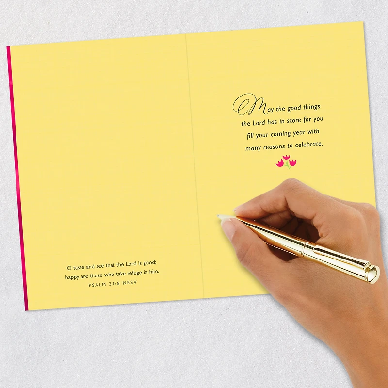 Blessings and Good Things Religious Birthday Card for only USD 2.50 | Hallmark