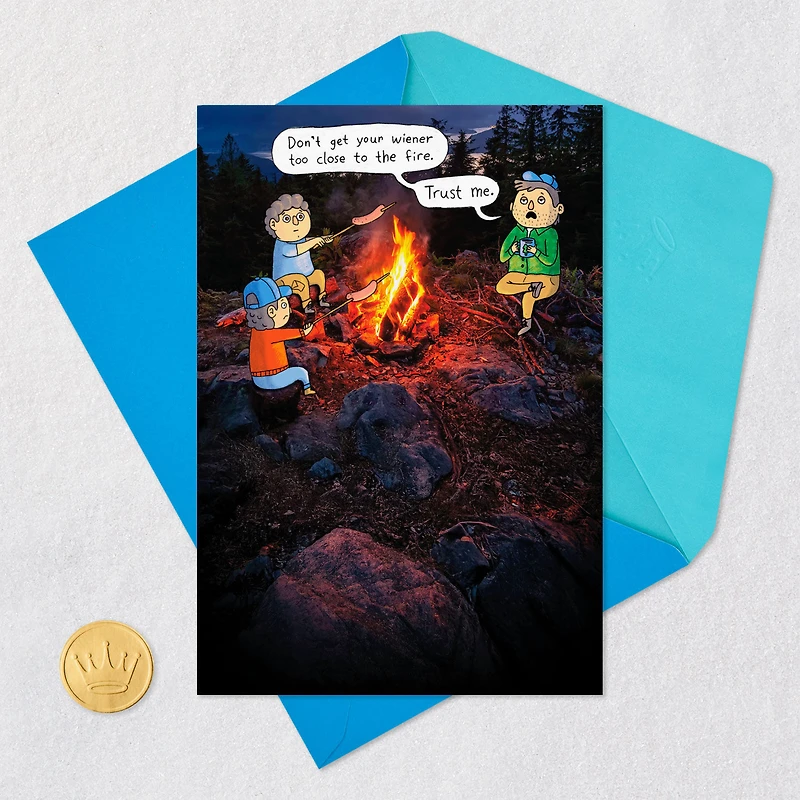 Campfire Advice Funny Father's Day Card for only USD 4.49 | Hallmark