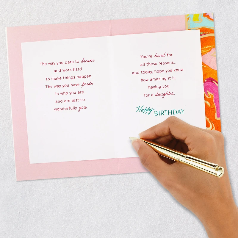 Loved for So Many Reasons Birthday Card for Daughter for only USD 6.59 | Hallmark