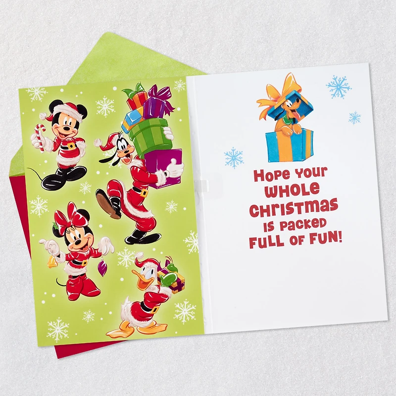 Disney Mickey Mouse and Friends Musical Christmas Card for only USD 7.59 | Hallmark