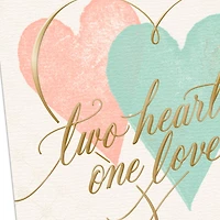 Two Hearts, One Love Religious Wedding Card for only USD 4.59 | Hallmark