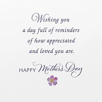 A Day Filled With Love and Appreciation Mother's Day Card for Mom for only USD 6.99 | Hallmark