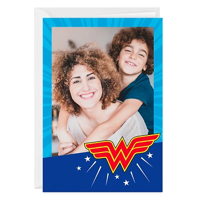 Personalized Wonder Woman™ Logo Photo Card for only USD 4.99 | Hallmark