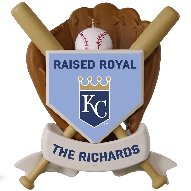 MLB Kansas City Royals™ Baseball Personalized Ornament