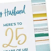 Adventures and Memories 25th Anniversary Card for Husband for only USD 5.99 | Hallmark