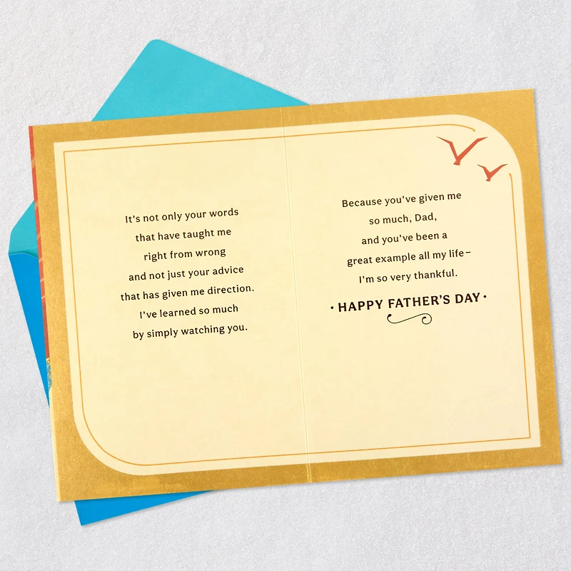 Your Deep Faith and Generous Spirit Inspires Me Father's Day Card for Dad for only USD 4.59 | Hallmark