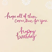 Big, Little and In-between Wishes Birthday Card for only USD 4.59 | Hallmark