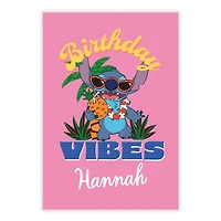 Disney Lilo & Stitch Birthday Vibes Custom Birthday Card for only USD 4.99 | Hallmark