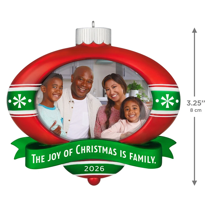 The Joy of Christmas 2026 Photo Frame Ornament for only USD 19.99 | Hallmark