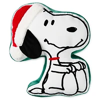 Peanuts® Santa Snoopy Shaped Pillow, 13x15 for only USD 39.99 | Hallmark