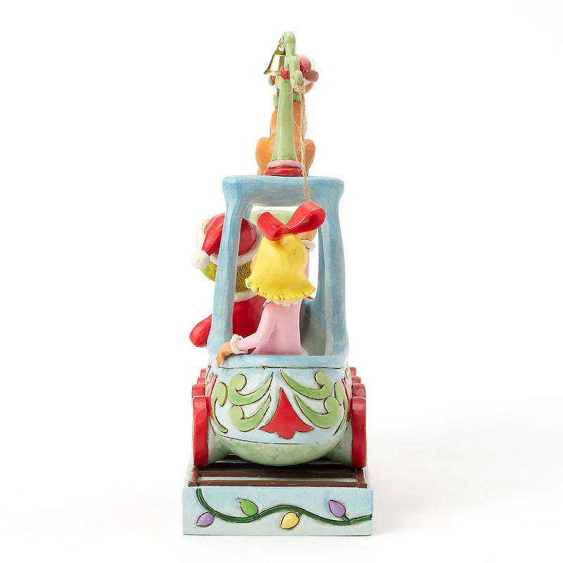Jim Shore Grinch, Max and Cindy Lou on Train Figurine, 9.1" for only USD 99.99 | Hallmark