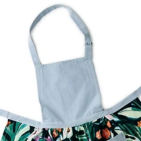 Lacey Chabert Collection Green Floral and Blue Chambray Apron With Pockets for only USD 34.99 | Hallmark