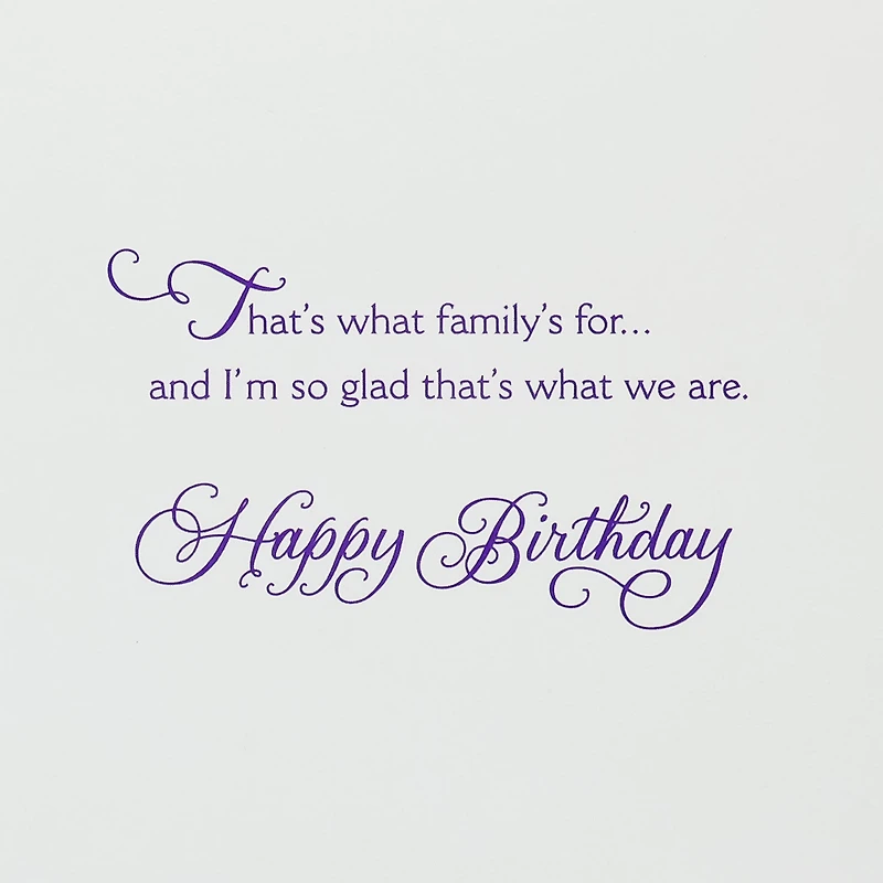 I'm So Glad We're Family Birthday Card for Sister for only USD 7.99 | Hallmark