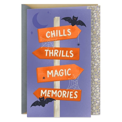 Chills, Thrills, Magic, Memories Halloween Card for only USD 2.99 | Hallmark