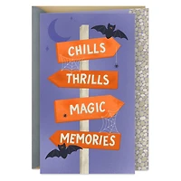 Chills, Thrills, Magic, Memories Halloween Card for only USD 2.99 | Hallmark