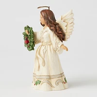 Jim Shore Woodland Angel With Wreath and Cardinal Figurine, 5.31" for only USD 39.99 | Hallmark