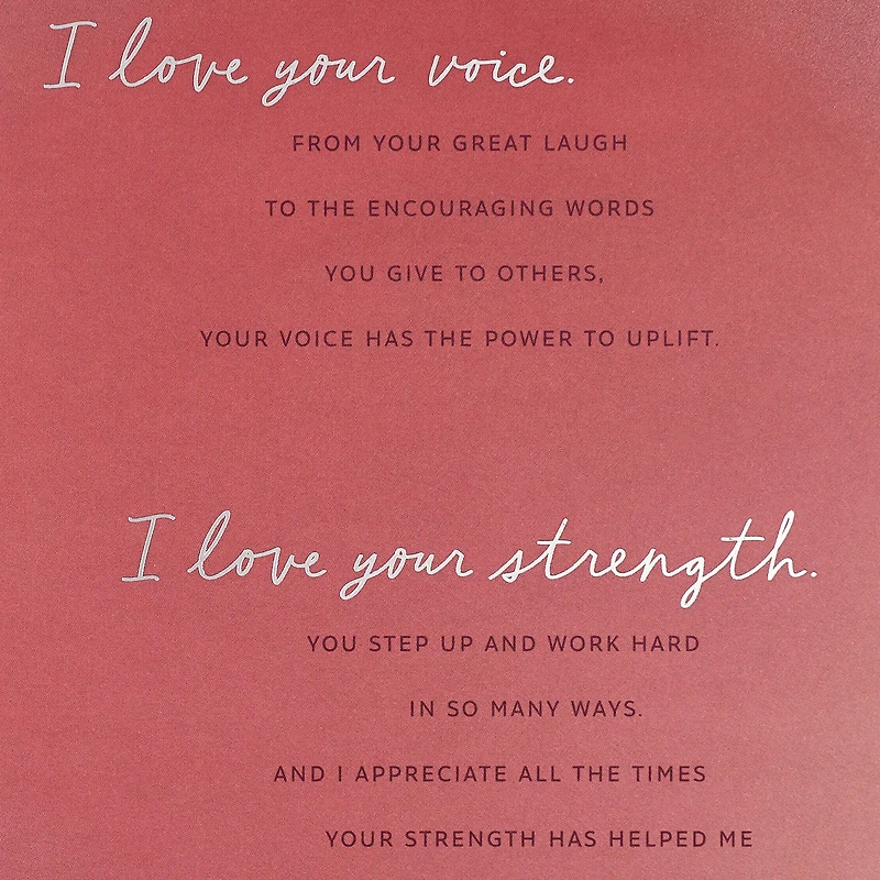 I Love So Many Things About You Birthday Card for Wife for only USD 7.59 | Hallmark