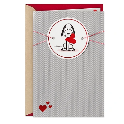 Peanuts® You Add Joy and Laughter to My Life Valentine's Day Card for only USD 6.99 | Hallmark