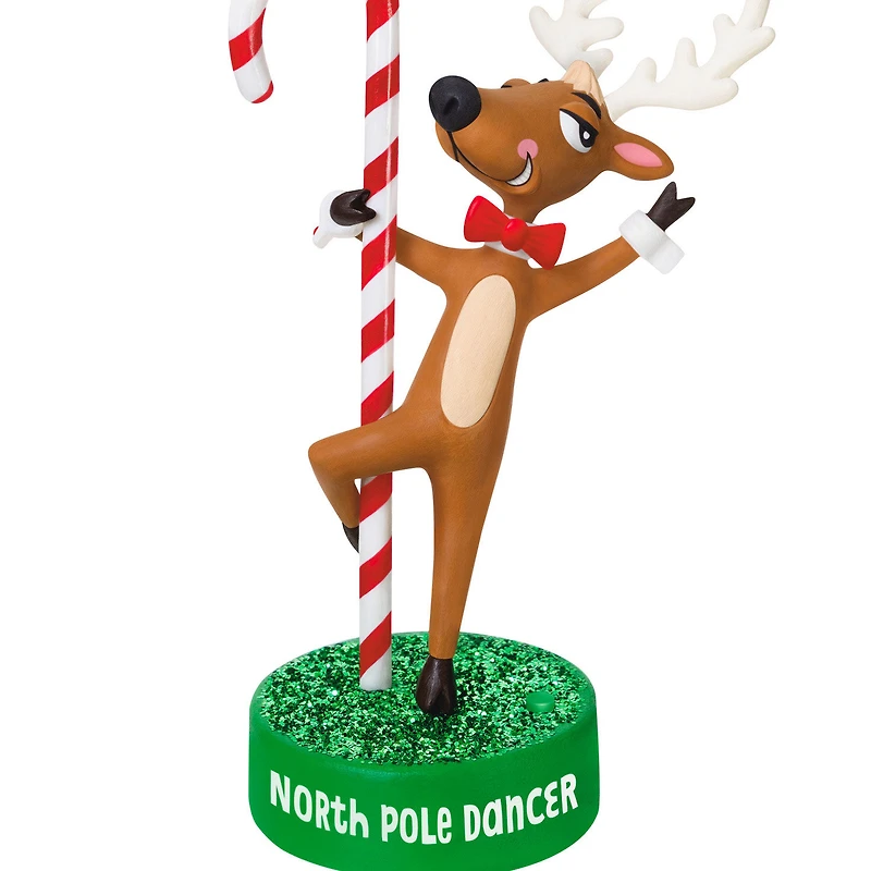 North Pole Dancer Ornament With Sound for only USD 27.99 | Hallmark