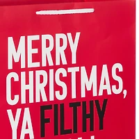13" Home Alone Funny Quote Large Christmas Gift Bag for only USD 4.49 | Hallmark