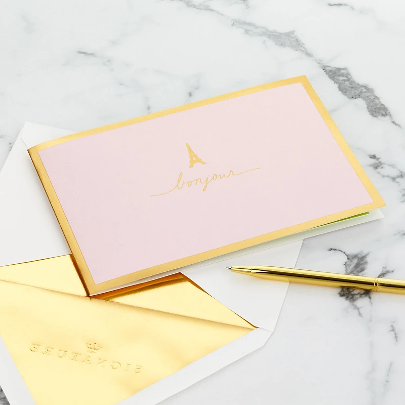 Bonjour Eiffel Tower 3D Pop-Up Hello Card for only USD 12.99 | Hallmark