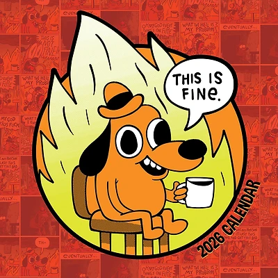 Time Factory This Is Fine Cartoons Funny 2026 Wall Calendar for only USD 16.99 | Hallmark