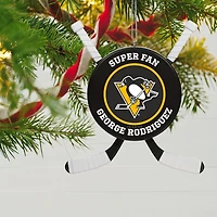 NHL Pittsburgh Penguins® Hockey Personalized Ornament