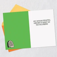May Nothing Frightful Haunt You Funny Halloween Card for only USD 3.69 | Hallmark