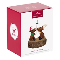 Merry Kiss-Moose Musical Ornament With Motion for only USD 49.99 | Hallmark