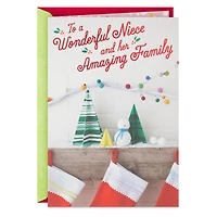 So Happy We're Family Christmas Card for Niece and Family for only USD 2.99 | Hallmark