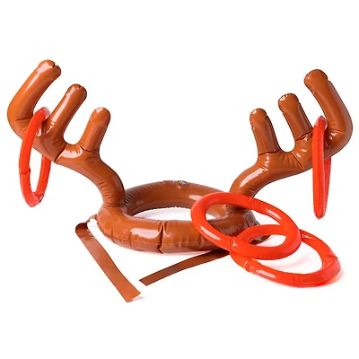 Antler Antics Inflatable Reindeer Ring Toss Game for only USD 8.99 | Hallmark