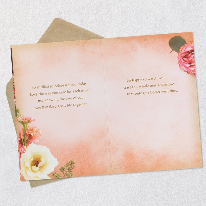 Thrilled to Celebrate You Wedding Card for Daughter and Son-in-Law for only USD 3.99 | Hallmark