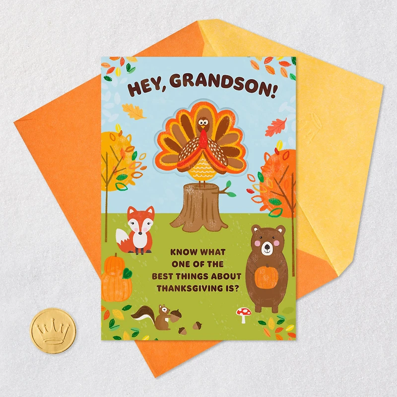 So Grateful for You Thanksgiving Card for Grandson for only USD 2.99 | Hallmark
