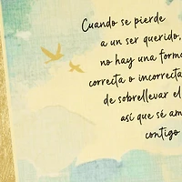 Be Gentle With Yourself Spanish-Language Sympathy Card for only USD 4.59 | Hallmark