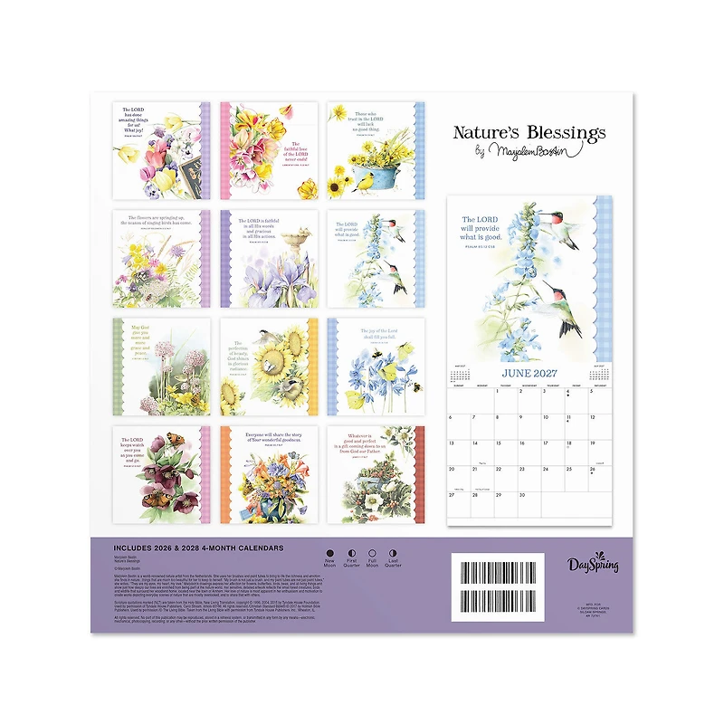 Marjolein Bastin Nature's Blessings 2027 Inspirational 12-Month Wall Calendar, 12x12 for only USD 16.99 | Hallmark