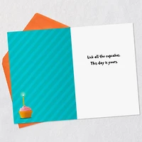 Lick All the Cupcakes Funny Birthday Card for only USD 3.99 | Hallmark