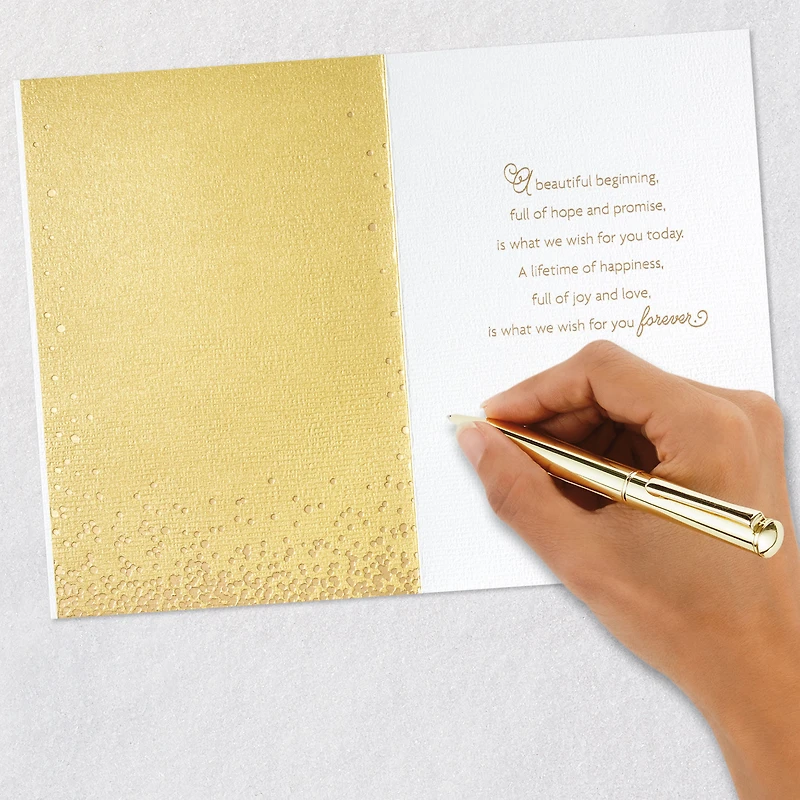 Wishing You the Happiest-Ever-After Wedding Card From Us for only USD 6.99 | Hallmark