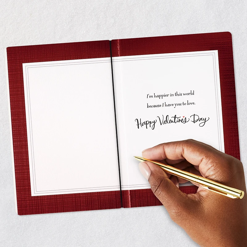 I'm Happier in this World Because of You Valentine's Day Card for Husband for only USD 7.59 | Hallmark