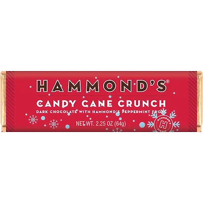 Hammond's Candies Candy Cane Crunch Dark Chocolate Bar for only USD 3.95 | Hallmark
