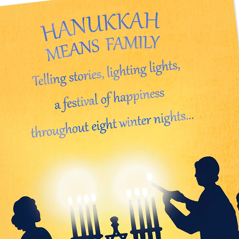 The Gift of Family and Love Hanukkah Card for only USD 2.59 | Hallmark