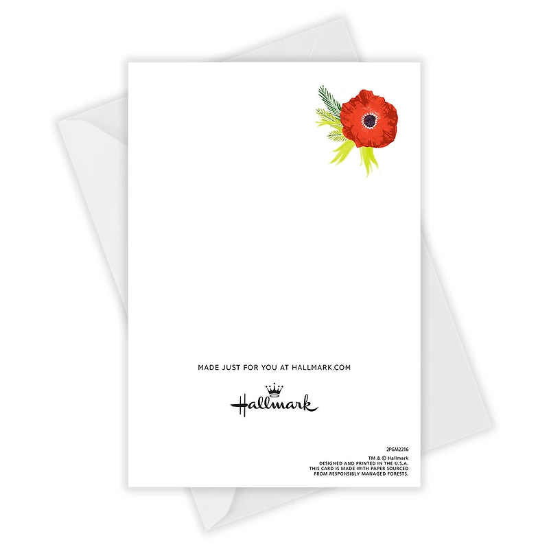 Bright Flowers and Oval Frame Custom Card for only USD 4.99 | Hallmark